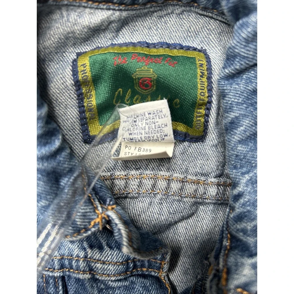 Vintage Baby Gap Classic The Perfect Fit Jean Jacket Size 6-12 Months